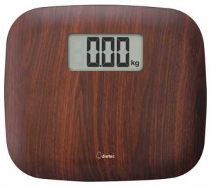 DRETEC BS-183 DW DIGITAL BATHROOM SCALE, DARKWOOD (12PCS/CTN)