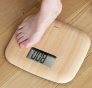 DRETEC BS-183 NW DIGITAL BATHROOM SCALE, NATURALWOOD (12PCS/CTN)