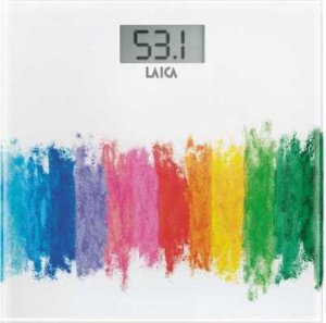 LAICA PS1062 WHITE DIGITAL PERSONAL SCALE (4PCS/CTN)