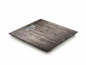 LAICA PS1065 DIGITAL PERSONAL SCALE DARK WOOD (4PCS/CTN)