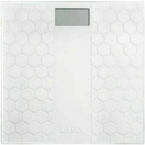 LAICA PS1070 WHITE SILICON NON-SLIP DIGITAL PERSONAL SCALE (4PCS/CTN)
