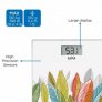 LAICA PS1076 ELECTRONIC PERSONAL SCALE ART DESIGN, WHITE (4PCS/CTN)