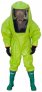 RESPIREX LIMITED LIFE GAS TIGHT SUIT INTEGRAL SOCKS (NO PASS-THRU)