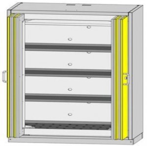 DUPERTHAL CLASSIC LINE SAFETY CABINET CLASSIC XL, VERSION XL 1, SHEET STEEL