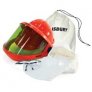 SALISBURY 10 CAL/CCM2 ARG SHIELD WITH CHIN CUP,BRACKET&FRONT BRIM,HARD HAT