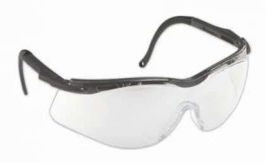 SALISBURY SAFETY GLASSES GRAY FRAME - CLEAR LE NS (10 GLASSES PER CTN )