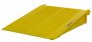 JUSTRITE 2/4 DRUM DRUMSHED RAMP, YELLOW