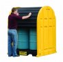 JUSTRITE 2 DRUM DRUMSHED, ECOPOLYBLEND
