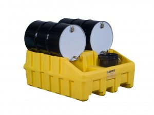 JUSTRITE DRUM MANAGEMENT BASE, YELLOW
