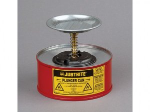 JUSTRITE 1 QT PLUNGER CAN