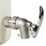 JUSTRITE 12772 19L POLY DISPOSAL SAFETY CAN WITH FLAME ARRESTER & FAUCET