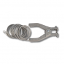 JUSTRITE GROUND CLAMP W/BARE WIRE