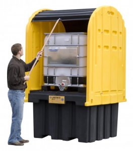JUSTRITE IBC OUTDOOR SHED/PALLET