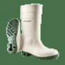DUNLOP PROTOMASTOR FOOD PROCESSING SAFETY WHITE BOOT W/STEEL TOE CAP - S 10