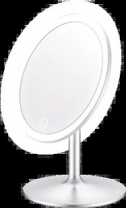EYESMILE D605AL 5X MAGNIFICATION ILLUMINATED MAKEUP MIRROR ALUMINIUM