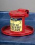 JUSTRITE 09400 BENCHTOP SOLVENT SAFETY CAN WITH SELF-CLOSING LID