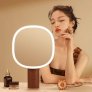 MUID TREE MIRROR LED MAKEUP MIRROR, BROWN, WITH TOUCH CONTROL