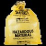 WORKSAFE HAZARDOUS MATERIAL LDPE WARNING BAG WITH REPEATED SAFETY PRINT
