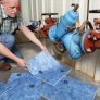 NEW PIG WTR007 REUSABLE WATER ABSORBENT MAT PAD, 100 PADS/BOX
