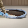 PIG PIG202 BLUE ABSORBENT SOCK WITH VERMICULITE FILLER FOR SPILL CONTROL