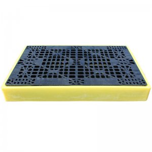 ROMOLD BUND FLOOR, 4 X 205LTR DRUMS, 300LTR BUND