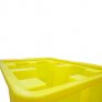 ROMOLD BUND PALLET SUITABLE FOR 1 X 1000LTR IBC, 1100LTR BUND, YELLOW (5PCS/PK)