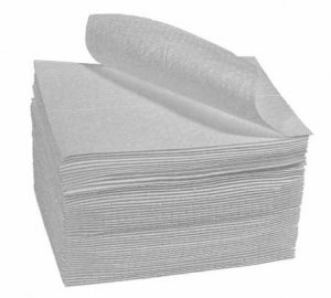 ROMOLD OIL SELECTIVE SORBENT PADS, WHITE, SZ 40CM X 50CM, 80L/BAG (100 PADS/40 BAGS/PLT)