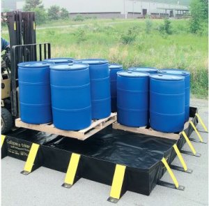 PIG COLLAPSE-A-TAINER (DECONTAMINATION PIT) 10 FT SQ EACH