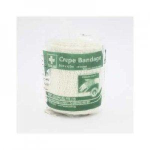 FIRST AID CREPE ELASTIC BANDAGE 10CM X 4.5M