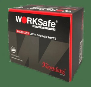 KLEANLENS ANTI-FOG WET WIPES KL480, NON-ABRASIVE LINT-FREE CLEANING WIPES, 100PCS/BOX