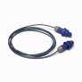 MOLDEX ROCKET REUSABLE EARPLUG METAL DETECTABLE VINYL CORDED WITH CASE, NRR 26 (50PRS/4BOX/CSE)