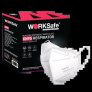 WORKSAFE WLM-2009 KN95 DISPOSABLE PARTICLE RESPIRATOR, GB2626:2019 (20PCS/100 BOXES/CTN)