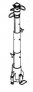 MILLER DURAHOIST ALUMINUM PORTABLE FALL ARREST ANCHOR POST EXTENSION