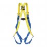 PROTEKT SAFETY HARNESS WITH DORSAL ANCHORAGE POINTS AND FRONT RESCUSE POINTS