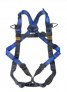 WORKSAFE WSF122 FULL BODY SAFETY HARNESS WITH FRONT & DORSAL ANCHORAGE, 5-POINT ADJUSTMENT
