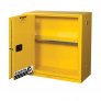 JUSTRITE 893080 30 GALLON FLAMMABLE SAFETY CABINET WITH SELF-CLOSING FIRE PROTECTION