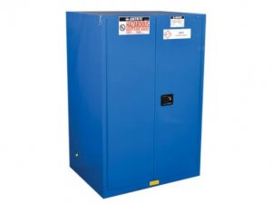 JUSTRITE 90 GAL SURE-GRIP EX HAZARDOUS MATERIAL STEEL SAFETY CABINET, S/C DRS