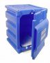 JUSTRITE 24080 CORROSIVES PLASTIC SAFETY CABINET HOLDS TWO 4-LITRE BOTTLES WITH MANUAL CLOSE DOOR