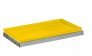 JUSTRITE 29060 CHEMICAL-RESISTANT SPILLSLOPE STEEL SHELF WITH POLYETHYLENE TRAY
