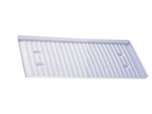 JUSTRITE 29986 POLYETHYLENE SUMP LINER WITH CURVED SPILL-PROTECTION EDGE
