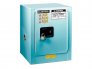 JUSTRITE 8904222 4 GALLON CHEMCOR® SELF CLOSE CORROSIVES/ACIDS SAFETY CABINET, 1 SHELF, 1 DOOR, BLUE
