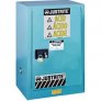 JUSTRITE 8912222 12 GALLON CORROSIVES SAFETY CABINET WITH CHEMCOR® LINING AND SELF-CLOSE DOOR