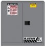JUSTRITE 893303 30 GALLON 2 DOOR MANUAL FLAMMABLE SAFETY CABINET WITH FM APPROVAL