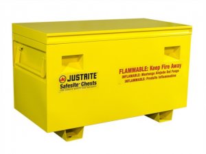 JUSTRITE SAFESITE FLAMMABLE COMBO SAFETY CHEST, 29.5