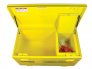 JUSTRITE SAFESITE FLAMMABLE COMBO SAFETY CHEST, 29.5