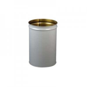 JUSTRITE CEASE-FIRE® WASTE RECEPTACLE, SAFETY DRUM CAN ONLY, 55 GALLON, GRAY