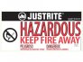 JUSTRITE 863028 30 GALLON HAZARDOUS MATERIAL SAFETY CABINET WITH SELF-CLOSE DOORS