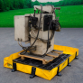 JUSTRITE RIGID-LOCK QUICKBERM LITE, 8'W X 8L 'X 8H