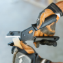 SLICE EDGE UTILITY SAFETY CUTTER WITH SAFETY LOCK AND METAL HANDLE