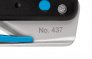 MARTOR SECUMAX OPTICUT NO. 437 PUSH-CUT MODEL SAFETY CUTTER, BLACK/BLUE (1 CUTTER/BOX)
